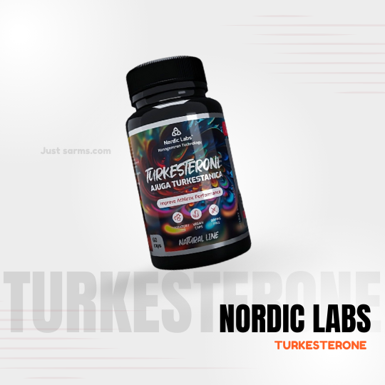 Nordic Labs Turkesterone 500mg 60 Caps Just SARMS